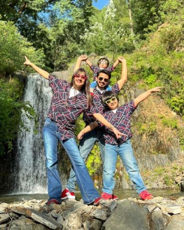 Adorable Pictures Of Bilal Qureshi With His Family