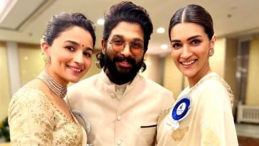 Allu Arjun and Alia Bhatt Commemorate Their Inaugural National Award Victory
