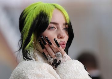 Billie Eilish unveils a fresh tattoos