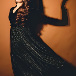"Hareem Farooq Stands Out in Black Attire"