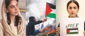 Pakistani Celebrities Unite in Solidarity for Palestine, Advocating for Peace and Justice