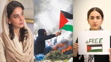 Pakistani Celebrities Unite in Solidarity for Palestine, Advocating for Peace and Justice