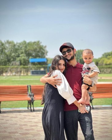 Maaz Safder with his Adorable Family