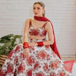 mahira khan in red dress