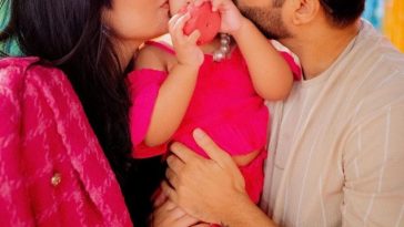 Sarah Khan and Falak Shabir Embrace Joy: Celebrating Alyana's Second Birthday