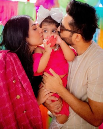 Sarah Khan and Falak Shabir Embrace Joy: Celebrating Alyana's Second Birthday