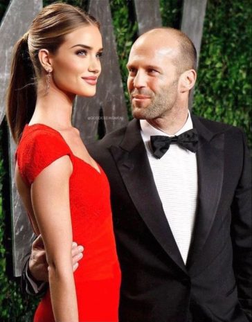 Jason Statham and Rosie Huntington Whiteley Visit The Sheikh Zayed Grand Mosque