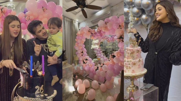 Kanwal Aftab Shared Beautiful Clips of her 26th Birthday