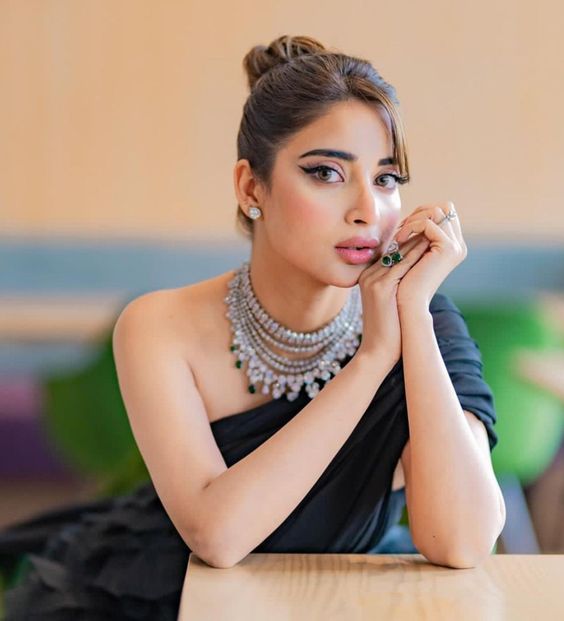 Saboor Aly Catches Attention in a Floral Mini Dress,