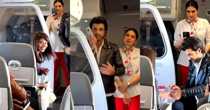 Love Takes Flight: Umer Aalam's Mid-Air Proposal Goes Viral