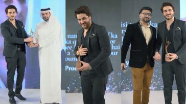 Ahsan Khan Honored at Dubai's Tahbib Festival as First Pakistani Actor in 15 Years