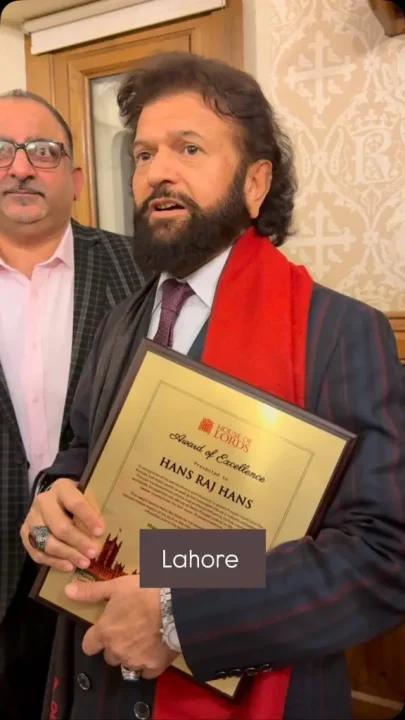 Hans Raj Hans expresses his deep love for Pakistan,