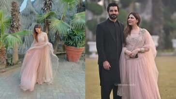 Naimal Khawar's Elegant Look at a Lavish Wedding in Lahore