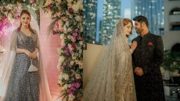 Neelam Muneer unveils stunning photos from her bridal shower