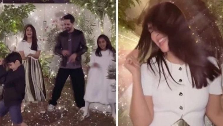 Ayeza Khan and Danish Taimoor welcome the New Year with a video featuring their Children