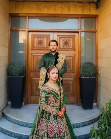 Hareem Sohail’s Mehendi Look Steals the Spotlight in Green