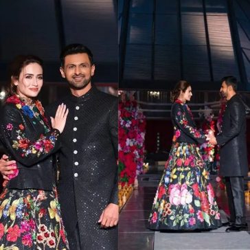Sana Javed & Shoaib Malik Ramp Walk Highlights in Qatar