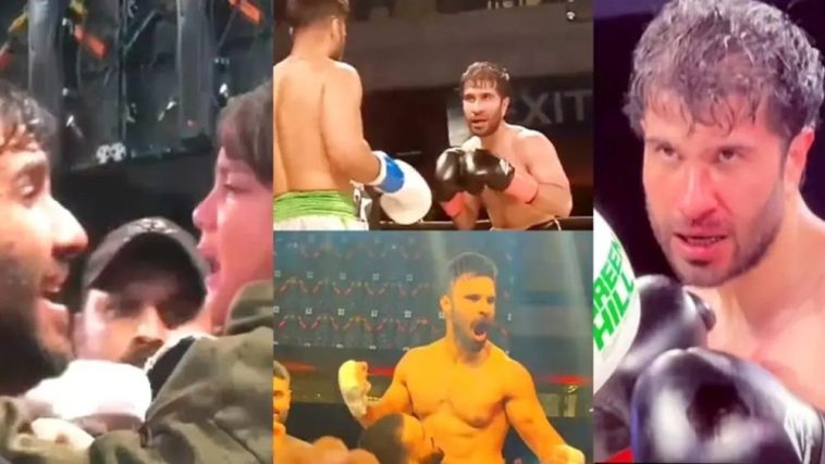 Feroze Khan Faces Defeat in His First Boxing Match Against Rahim Pardesi