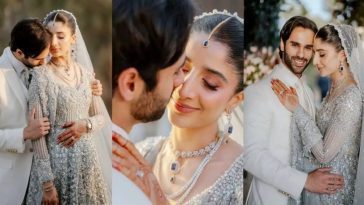 Mawra Hocane & Ameer Gilani’s Dreamy Reception Photoshoot
