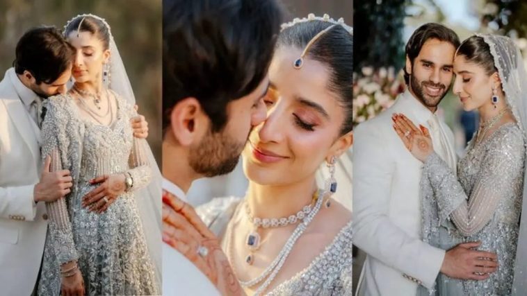 Mawra Hocane & Ameer Gilani’s Dreamy Reception Photoshoot
