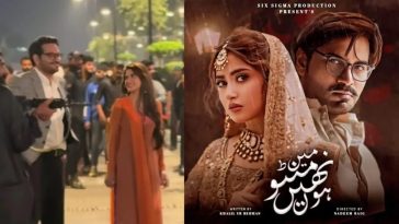 Behind-the-Scenes Glimpse of Humayun Saeed and Sajal Aly’s Upcoming Drama