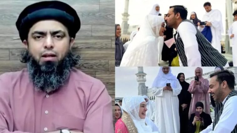 Engineer Mirza Strongly Reacts to Kubra Khan & Gohar Rasheed’s ‘Nikah Kiss’ at Masjid al-Haram