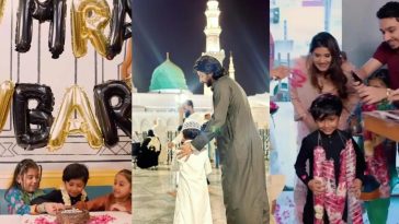 Kiran Ashfaque Hussein’s Emotional Reunion with Son After Umrah