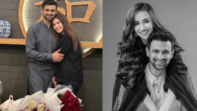 Shoaib Malik Surprises Sana Javed with a Special Birthday Celebration
