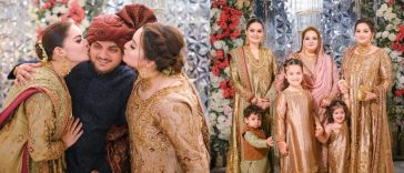 Aiman & Minal Khan Shine at Brother Maaz’s Barat