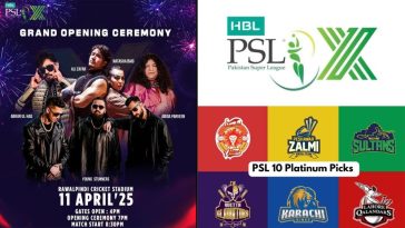 Ali Zafar, Abida Parveen & More to Shine at HBL PSL X Opening!