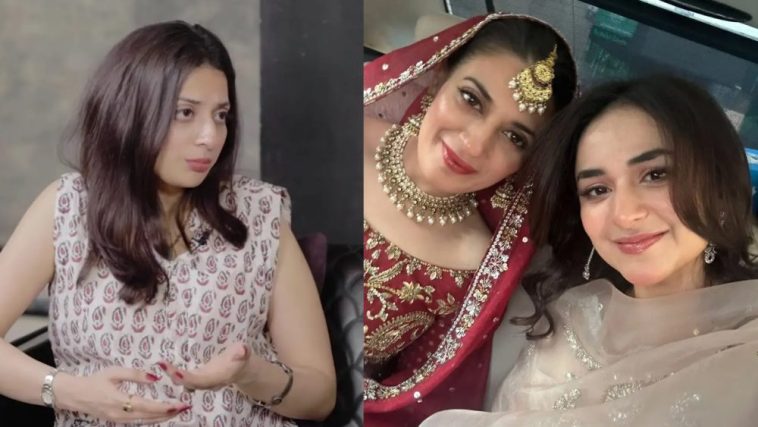 Fajr Sheikh and Yumna Zaidi’s Cute Bonding on Qarz e Jaan Set