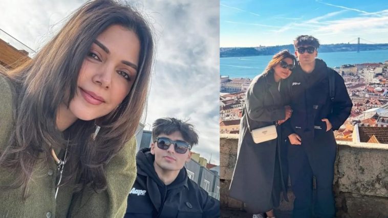 Hadiqa Kiani Vacations in Portugal with Son Nad e Ali