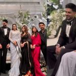 Omer Shahzad and Shanzay Lodhi Dazzle in Reception Clicks