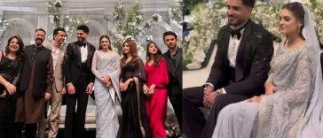 Omer Shahzad and Shanzay Lodhi Dazzle in Reception Clicks