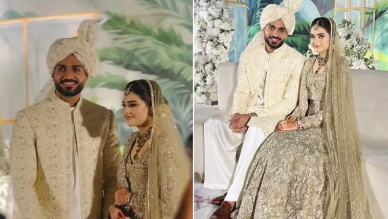Omer Shahzad and Shanzay Lodhi’s Stunning Wedding Clicks
