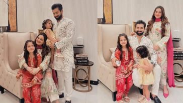 Aiman Khan Shares Adorable Family Moments from Eid Day 3