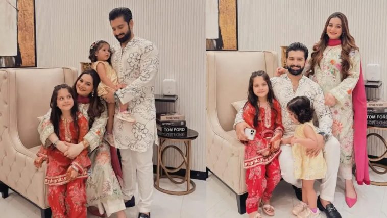 Aiman Khan Shares Adorable Family Moments from Eid Day 3