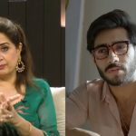 Atiqa Odho Spills on Ali Raza’s Hairy Chest in Dastak Drama