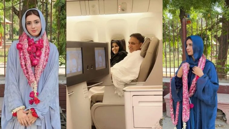 Jannat Mirza Embarks on Hajj Journey with Family