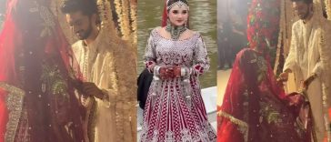 Rabeeca Khan and Hussain Tareen Drop Dreamy Nikah Pics