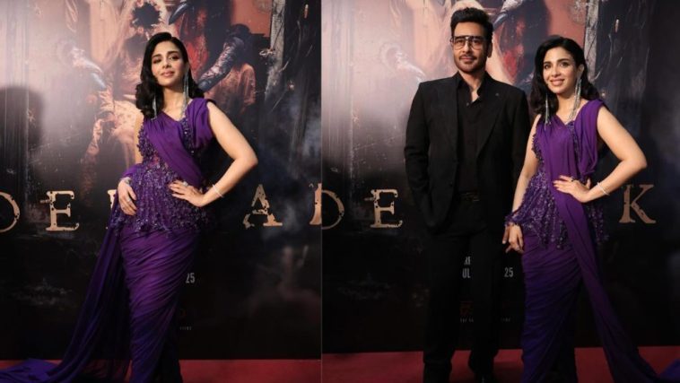 Sonya Hussyn Turns Heads with Bold Look at Deemak Premiere