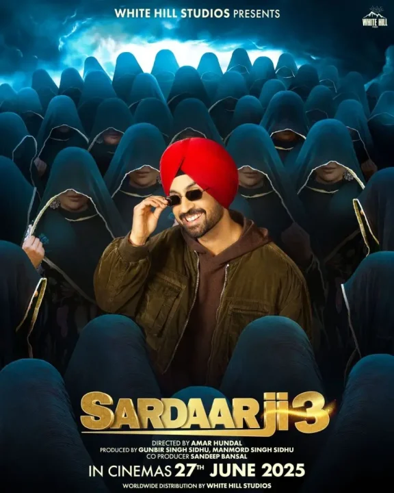 Upcoming Punjabi film Sardaar Ji 3 Poster