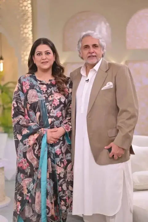 Kaiser Nizamani and Fazila Qazi picture